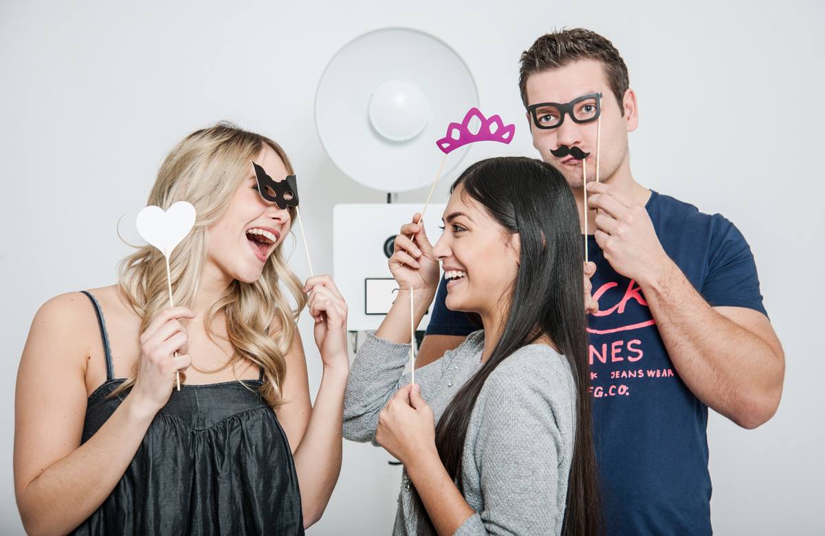 Photobooth lors d'un événement à Hendaye